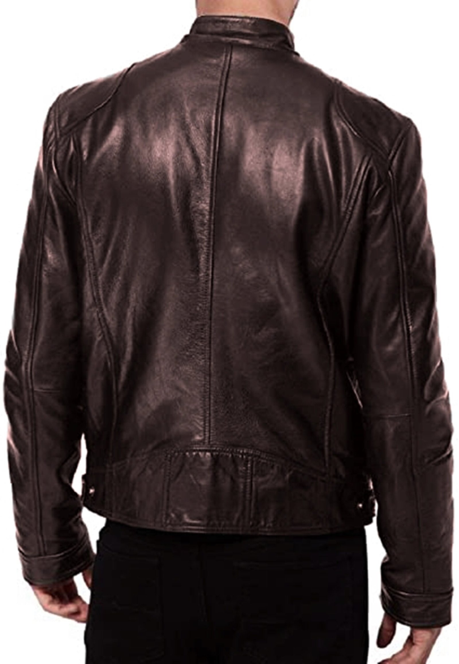 Brown Leather Jacket For Men